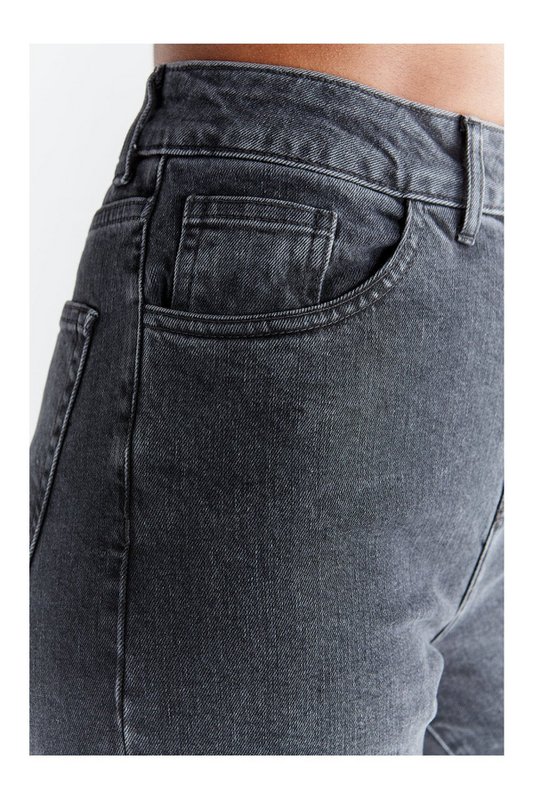 WN1010-145 | Damen Mom Fit - Carbon Grey