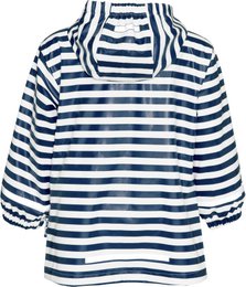 Płaszcz przeciwdeszczowy Maritime - granat/biały