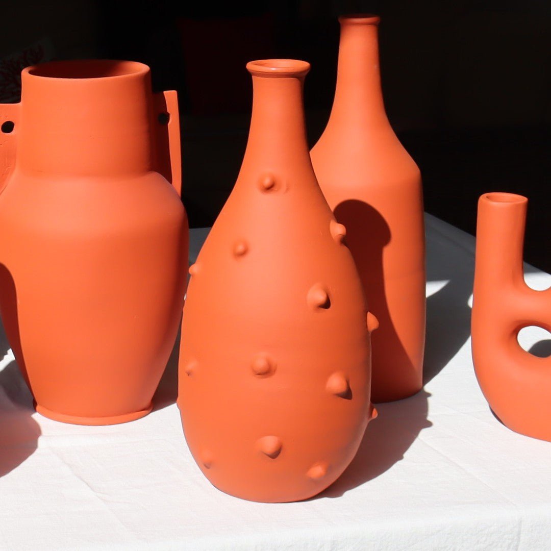 Timgad Jars - Mat Terracotta