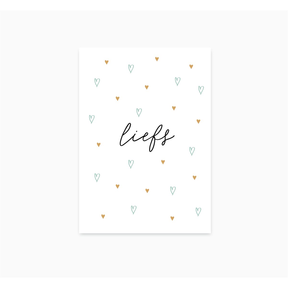 A6 Postkarte || Liebe