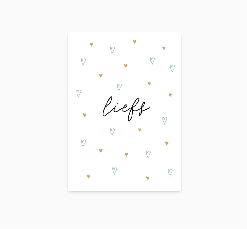 A6 Postkarte || Liebe