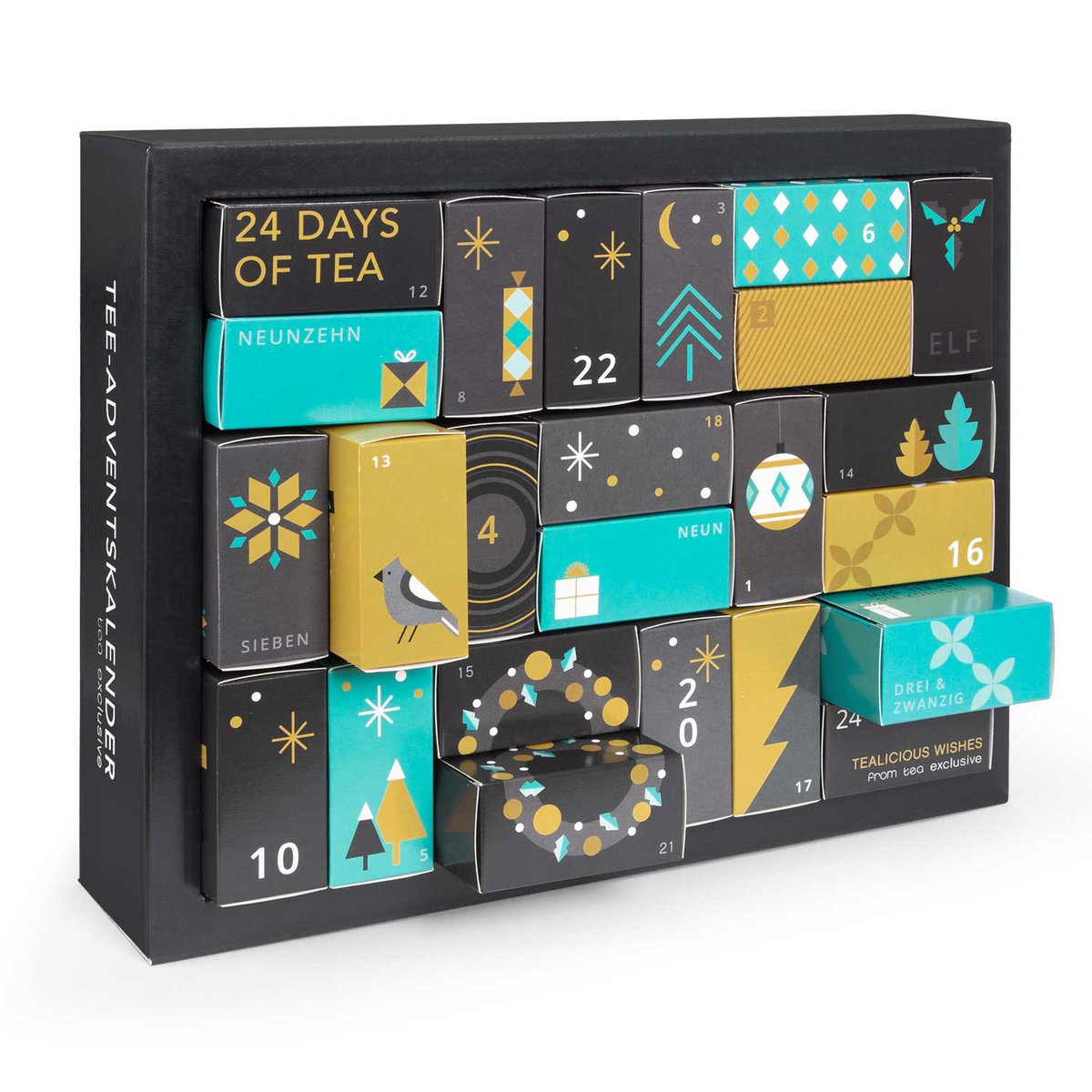 Adventure Tea Advent Calendar - Premium loose tea and other extras