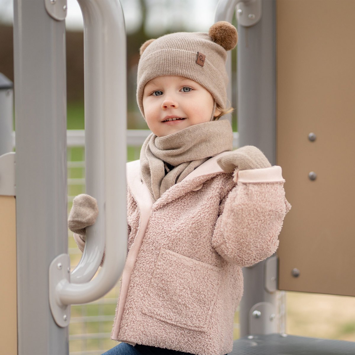 Kids' Knit Scarf Merino & Cashmere