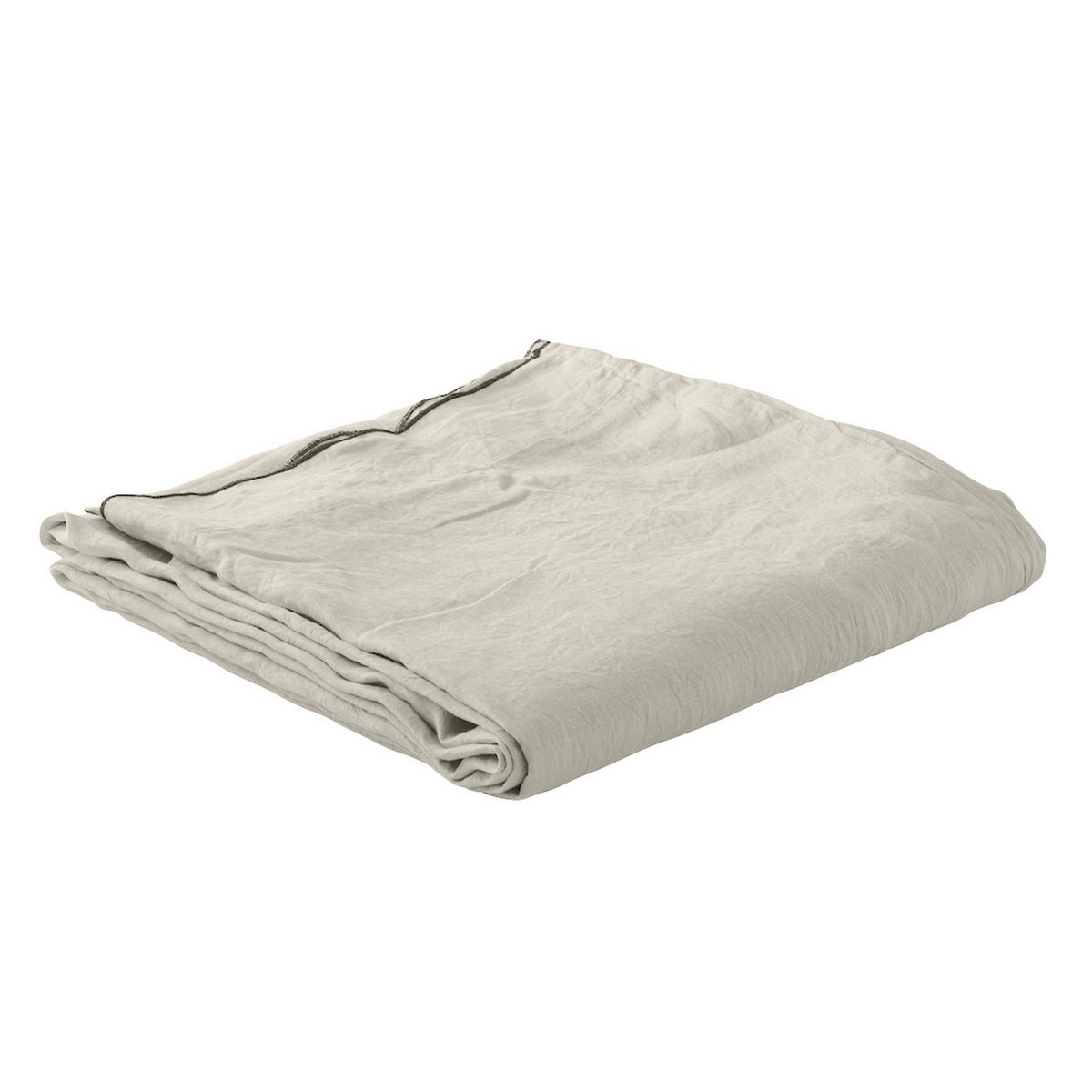 FLAT SHEET 240X300CM 100% SAND WASHED LINEN