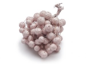 Platanenkugeln „Plane Ball“, 250g, pearl pink/roségold