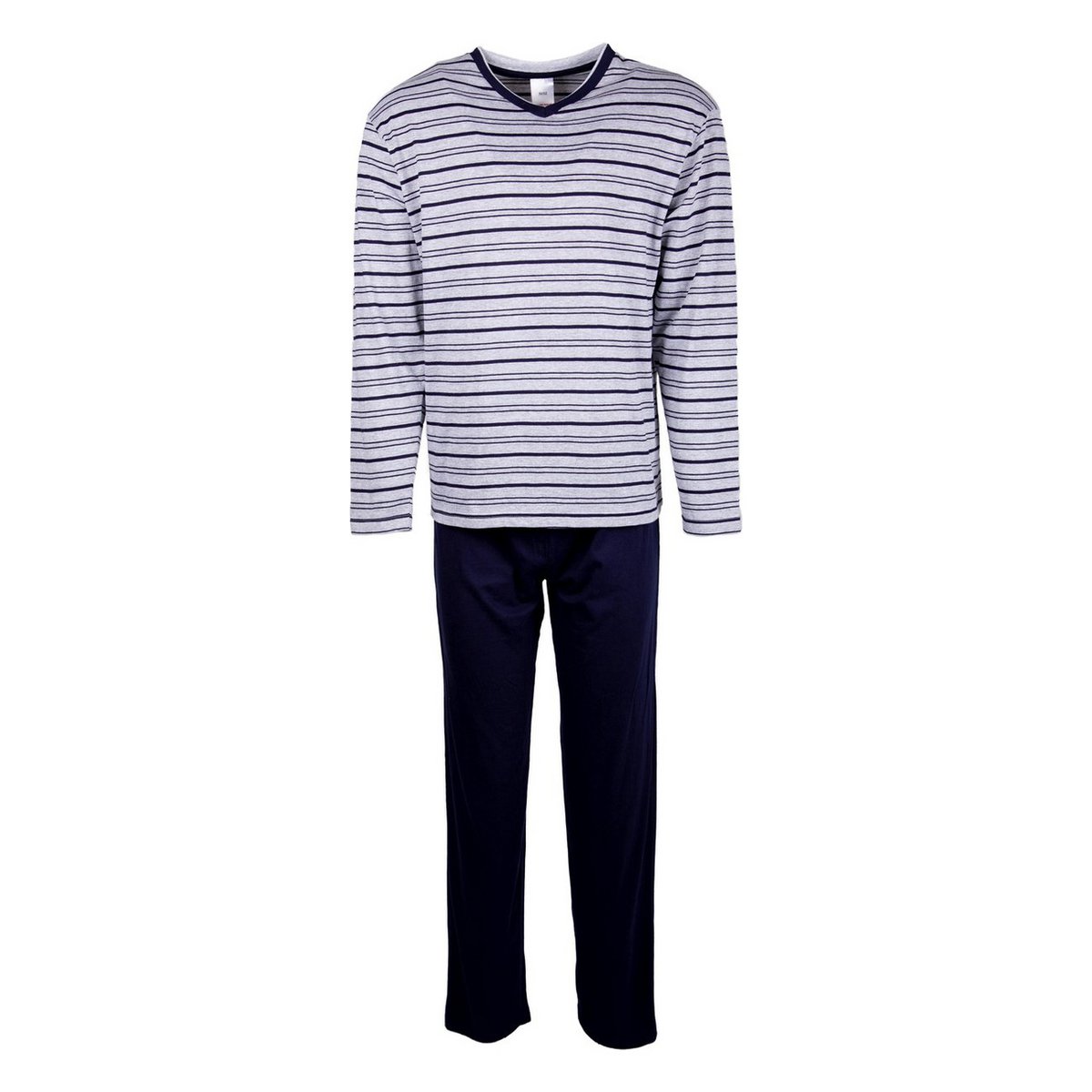 Men's Pyjama Set - Long Sleeve - Grey