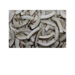  Organic dried coconut curved crescent shaped pieces white natural color bulk 2.5kg