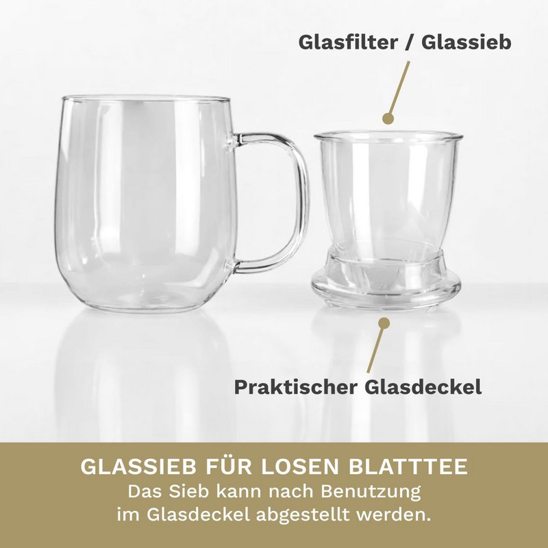 Creano teglas med si og låg 450ml
