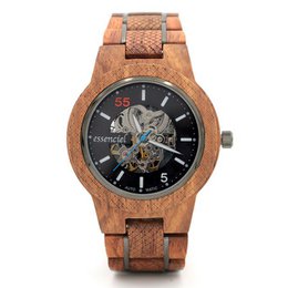 Automatisch houten horloge - Jones