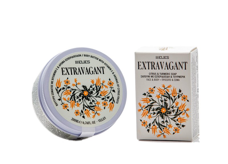 EXTRAVAGANT body butter with Vitamin C and aromas of citrus fruits