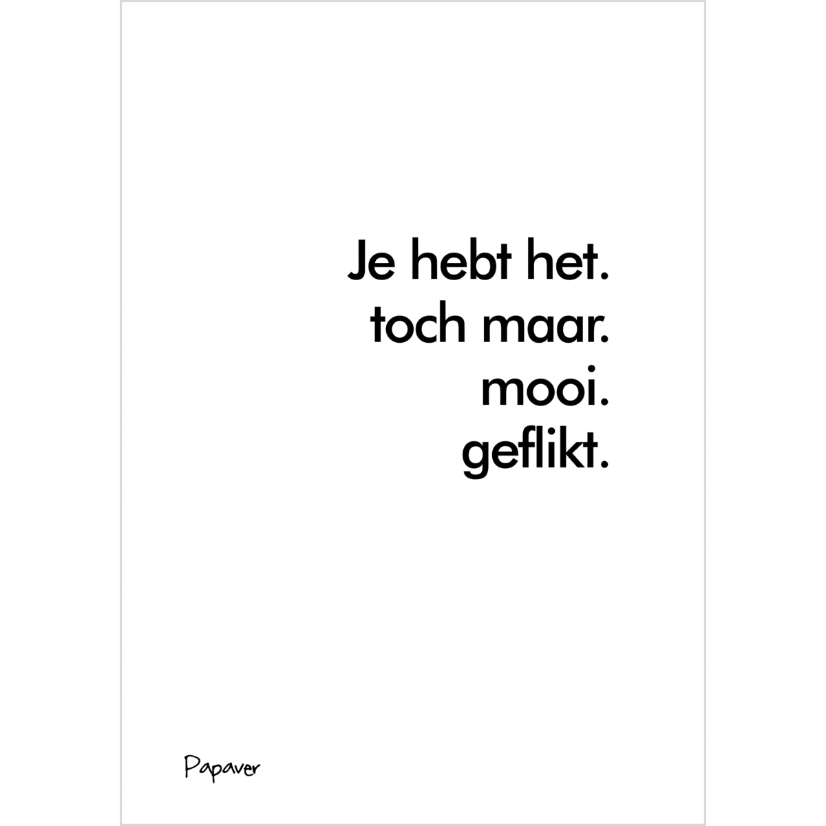 Geflikt