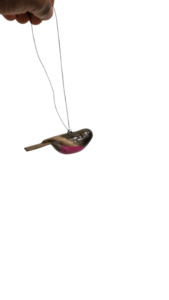 WOODEN PINK ROBIN SINGLE