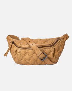 Beck │ Diamond-Patterned Leather Fanny Pack