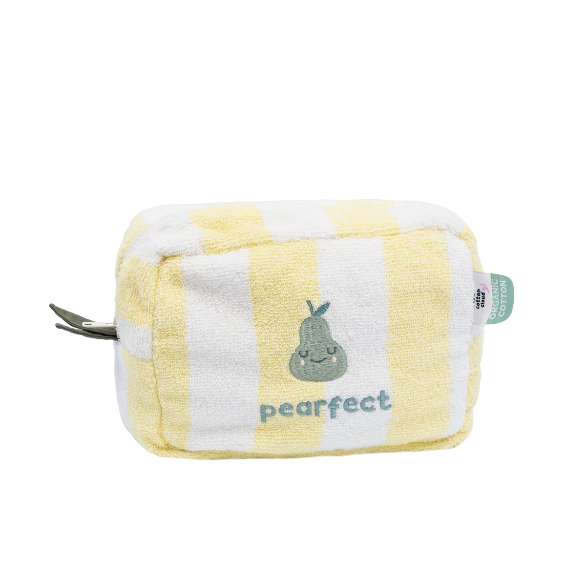 Terry Cotton Toiletry Bag Pedro Pear