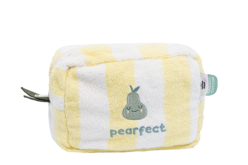 Terry Cotton Toiletry Bag Pedro Pear