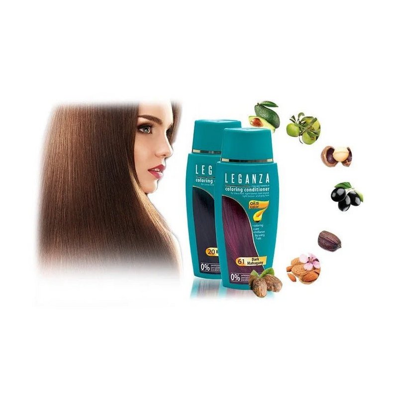 Leganza Coloring Conditioner – Color rinse without Ammonia – 150ml
