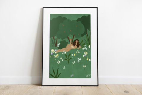 The Garden - Art Print