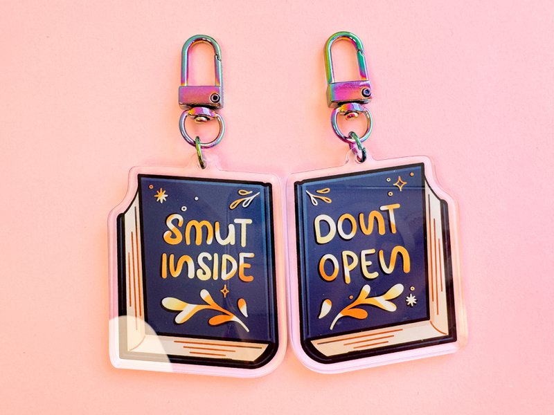 Smut Inside Don't Open - Sleutelhanger