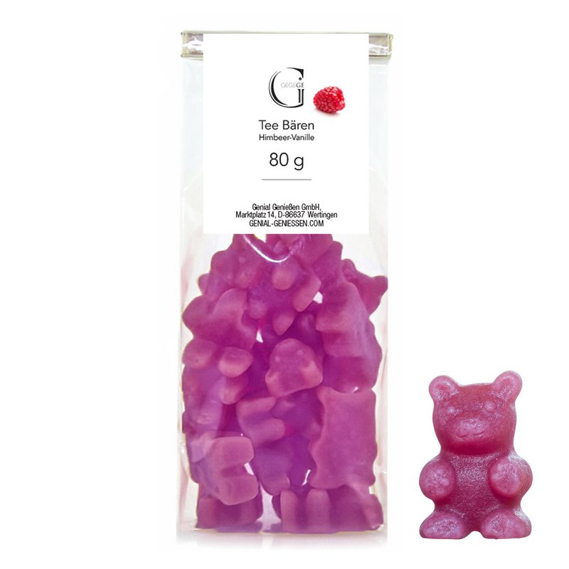 Tea Bears® – Raspberry Vanilla 80g