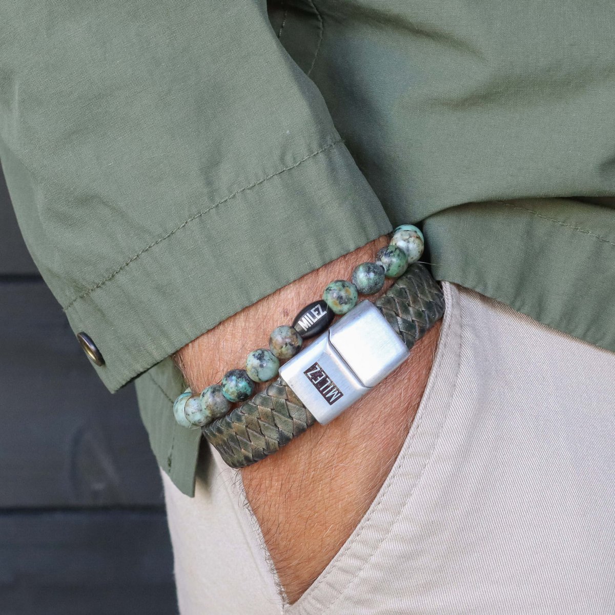 Set bracciale Heren 'Forest Fusion'