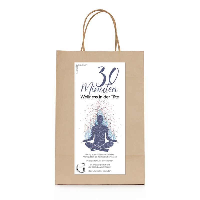 30 minutes of wellness - gift bag