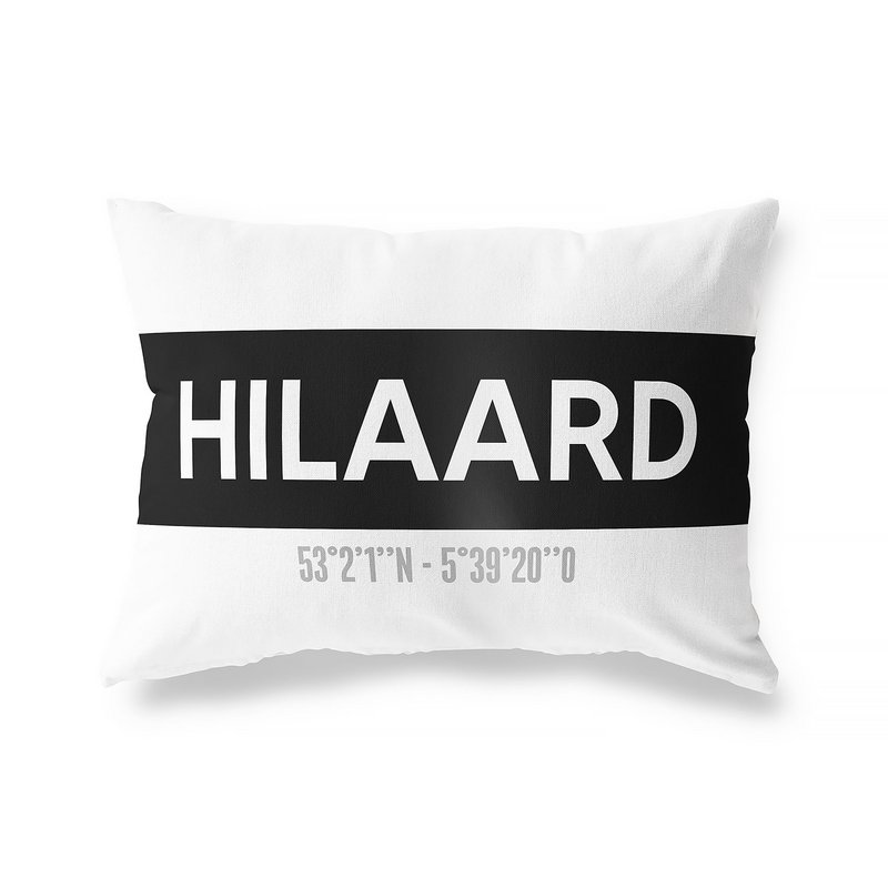 Coussin d'extérieur – Nom de lieu
