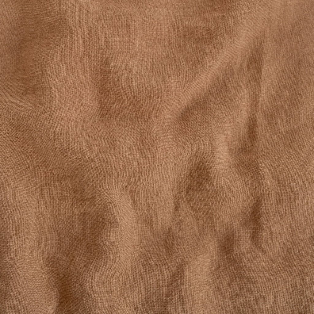 Camel Linen Flat Sheet