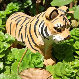 Wudimals® Wooden Tiger Cub Animal Toy