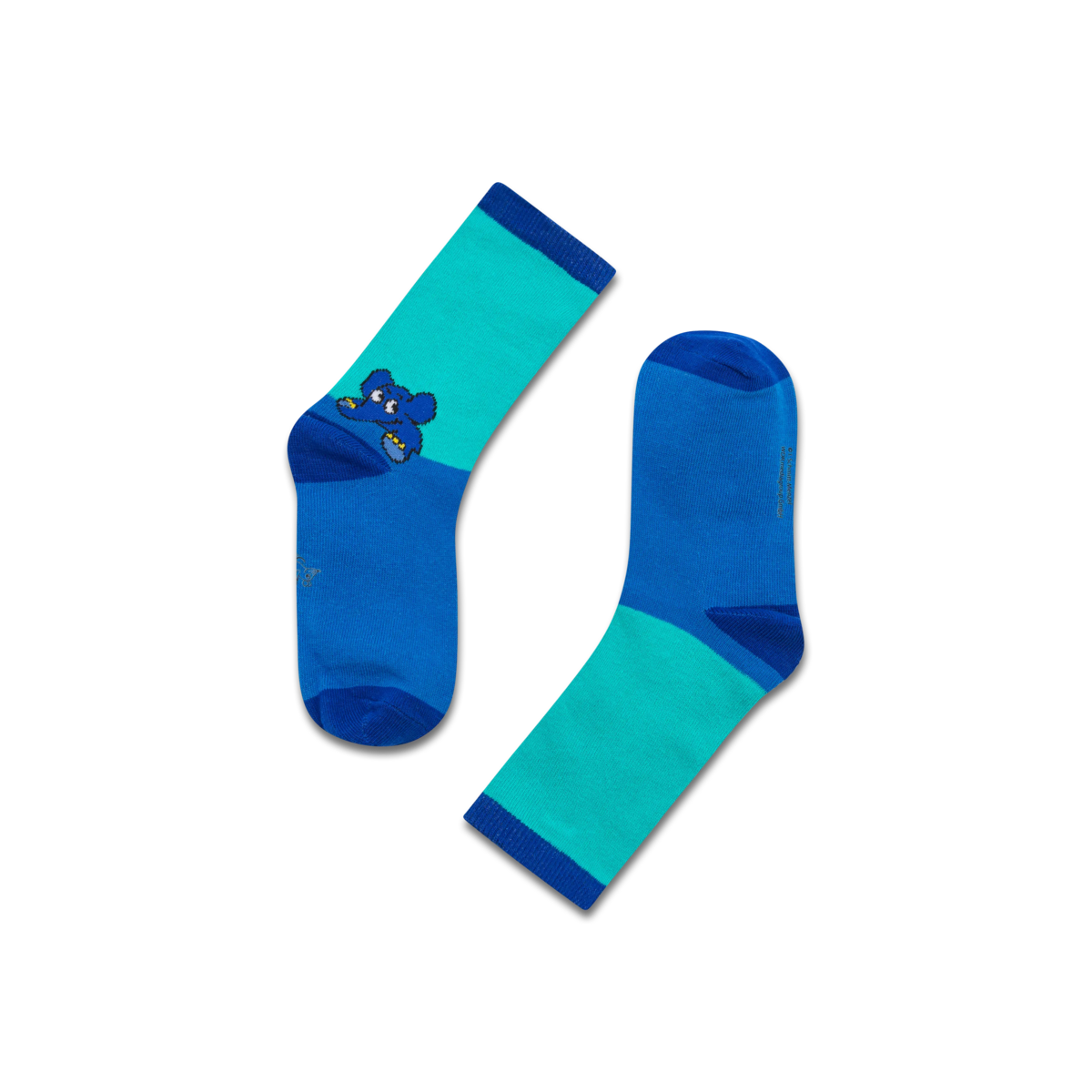 koaa – The Elephant “Guck-Guck” – Socks green/purple/navy