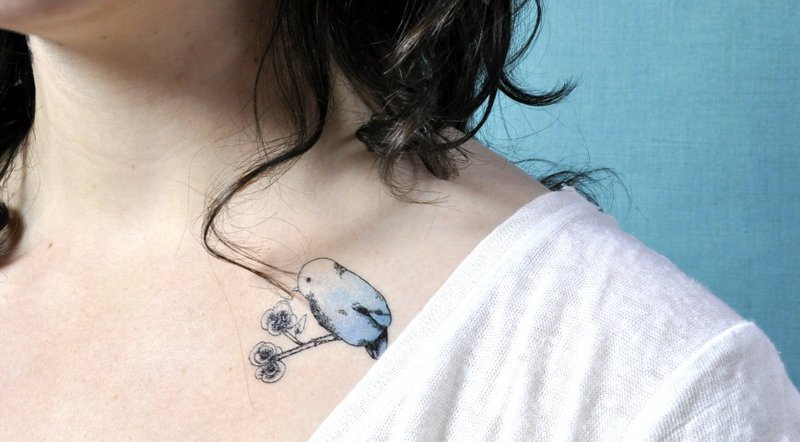 Tymczasowy tatuaż: Mini Birds