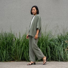 Cardigan a maniche corte Sakura