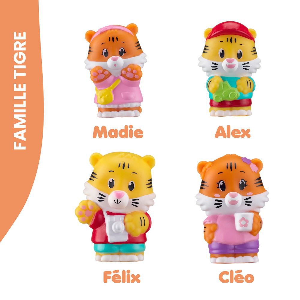 Klorofil Tiger familie legesæt