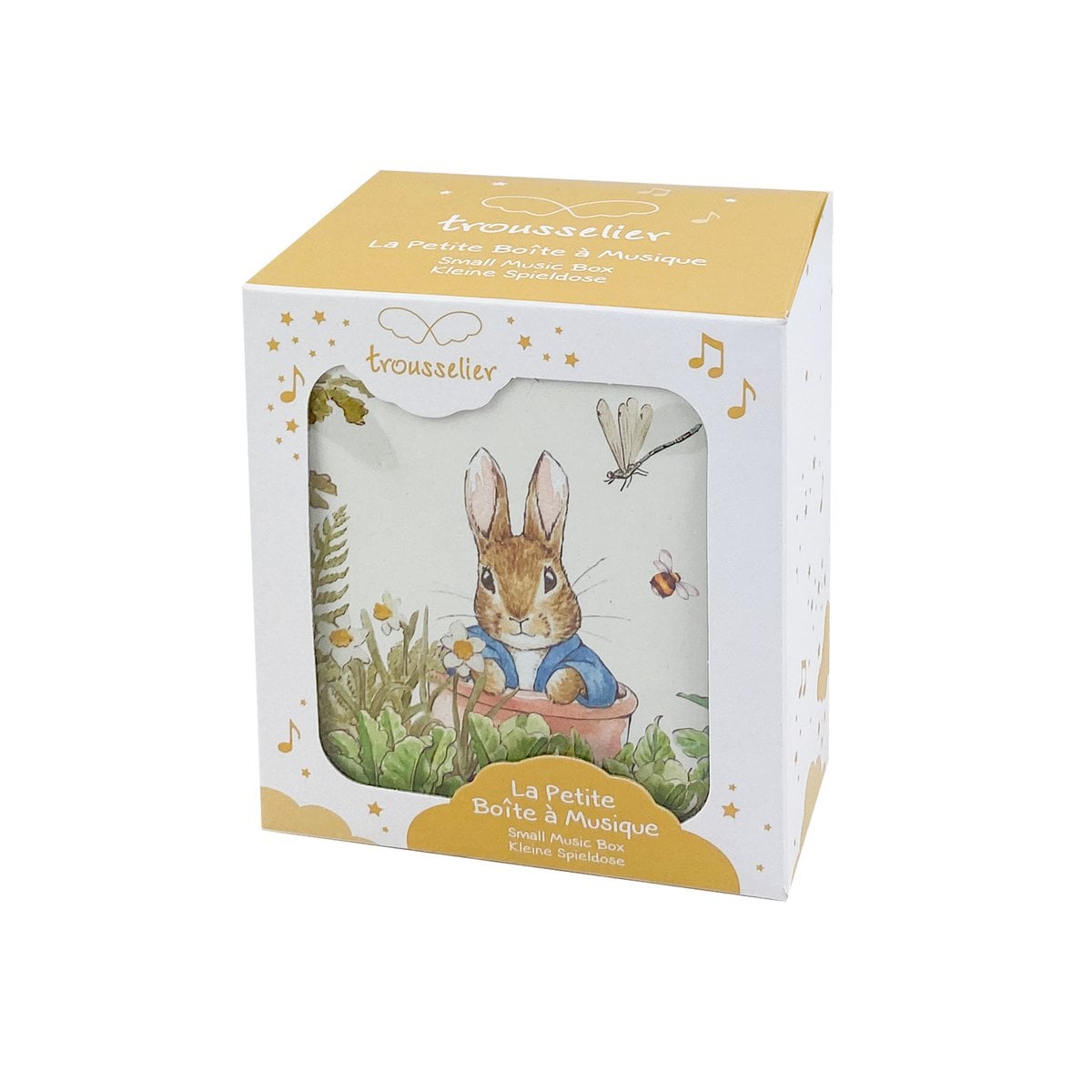 Boite à Musique Cube Peter Rabbit© - Libellule 