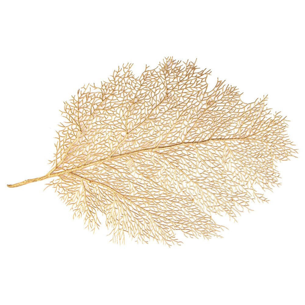 Piatto foglia d'oro
