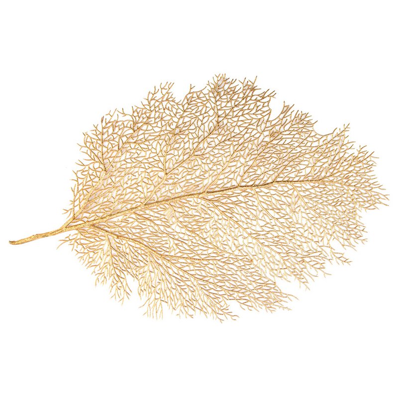 Piatto foglia d'oro