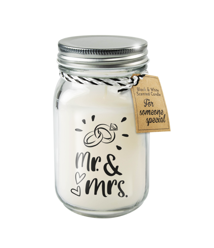 Candele profumate Black & White - Mr. & Sig.ra.