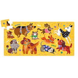 I Love Dogs Puzzle 3+