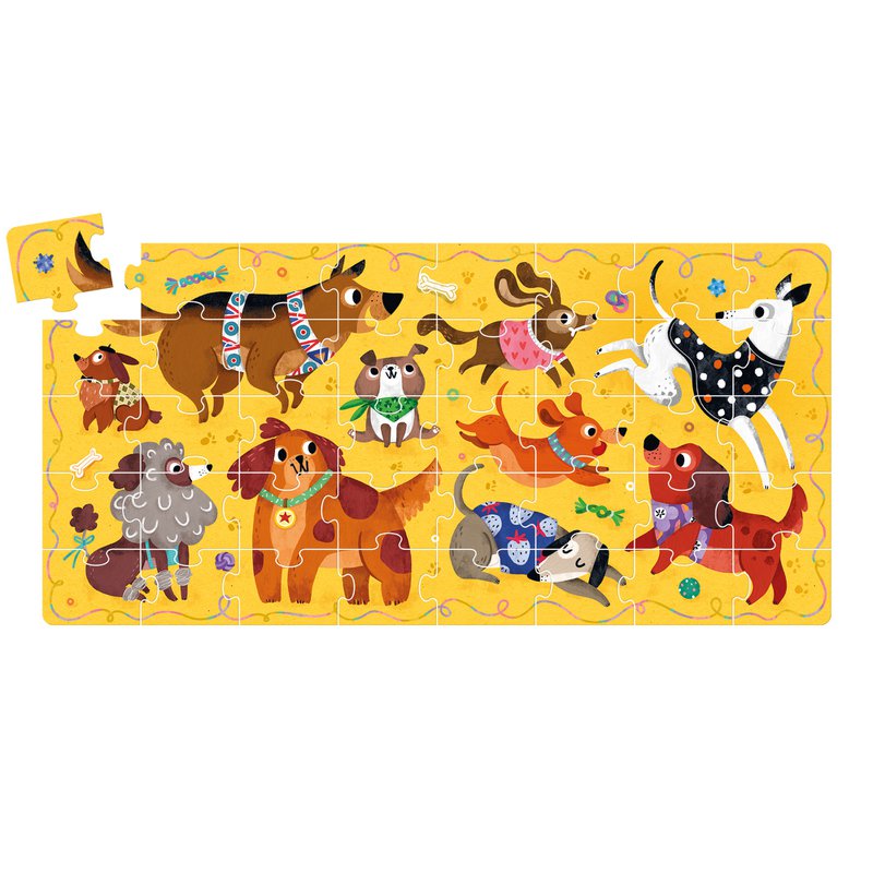 I Love Dogs Puzzle 3+