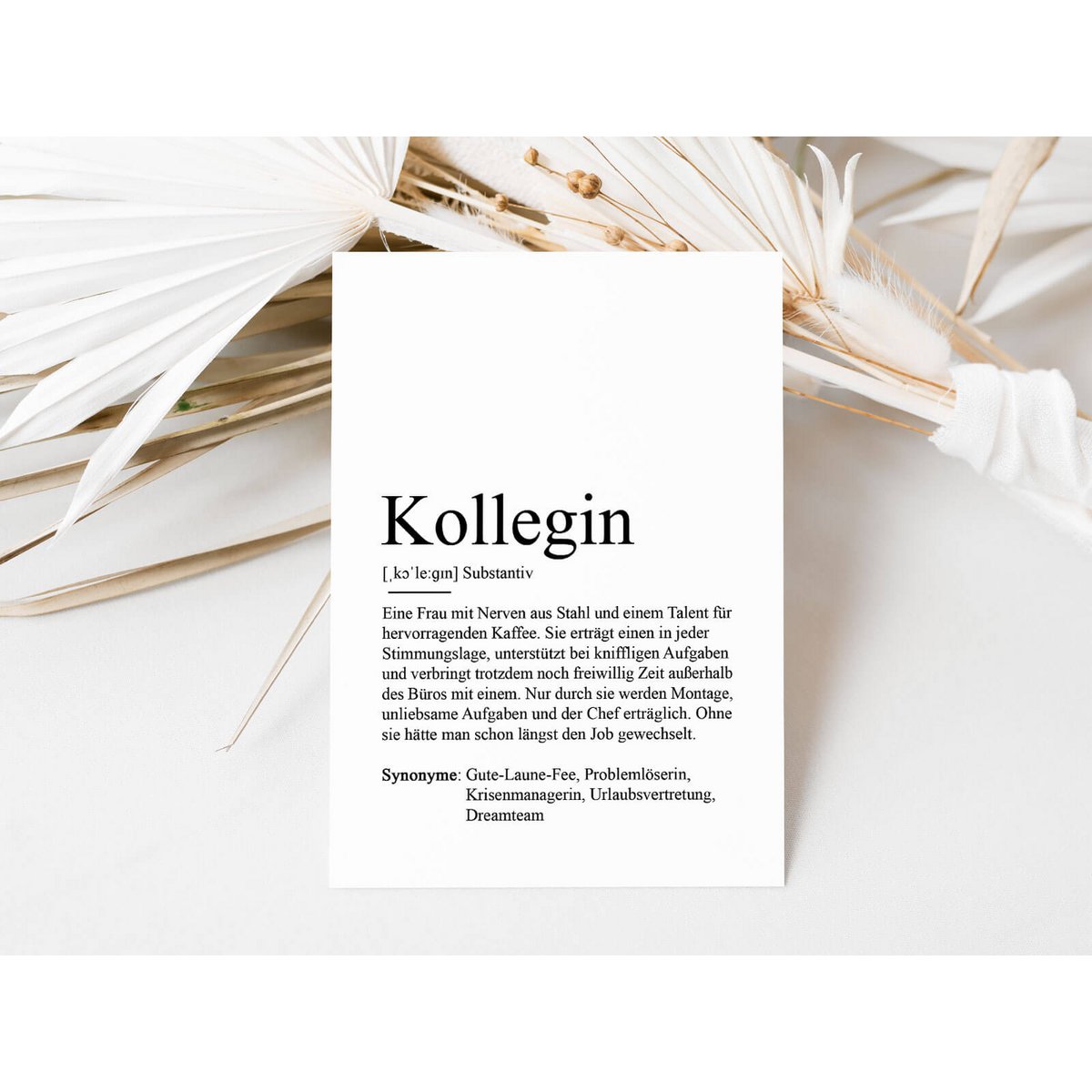 Postcard "colleague" definition