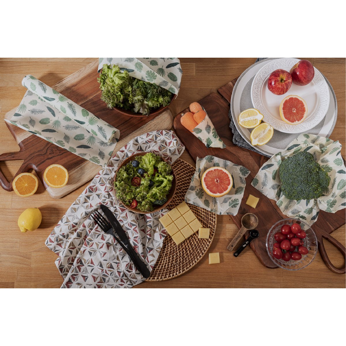 Ceras vegetales wrapéo - rollo de corte - 30x100 cm -
