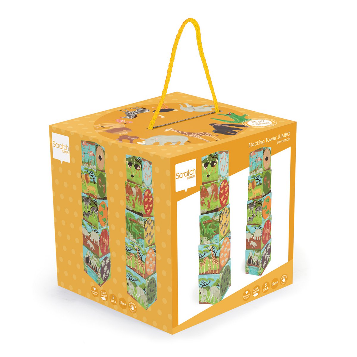 Stapeltoren Jumbo - Savanne