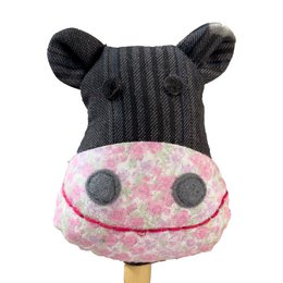 ippopotamo burattino da dito