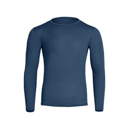 Men's Merino 160 Long Sleeve Crew Denim