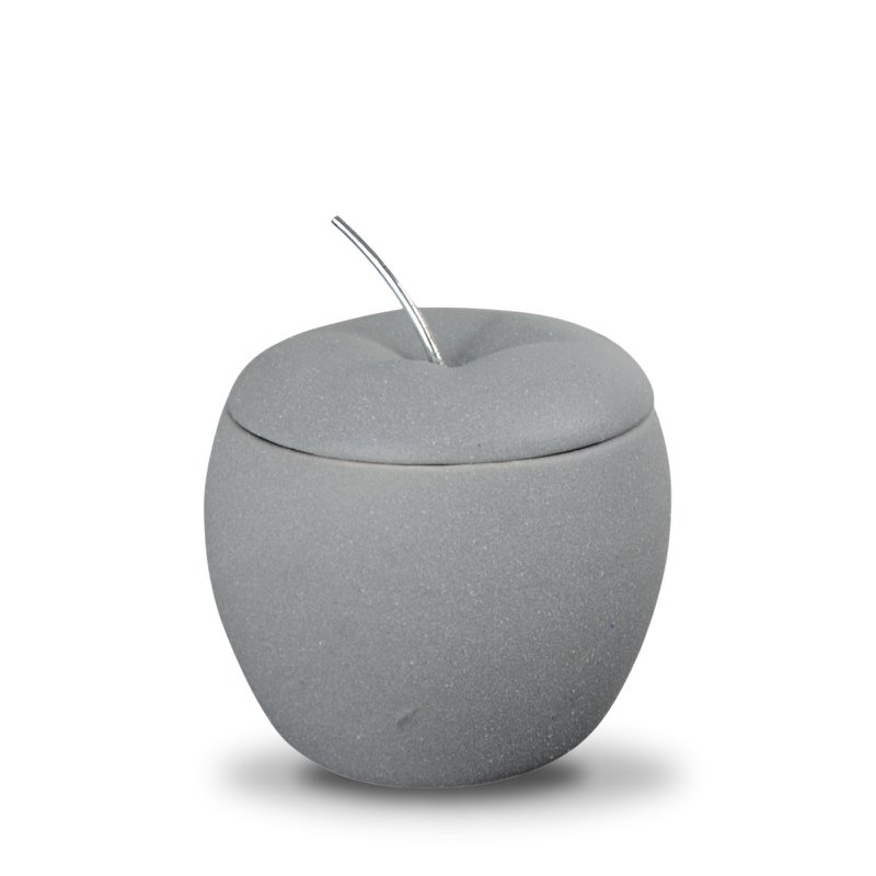 Quemador de perfume - Manzana del amor - Portavelas de fusión Ceras perfumadas - Accesorio de aromaterapia - Vela de cerámica Tealight - Idea de regalo
