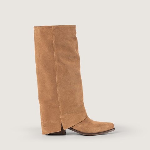 Paloma Taupe Texan Boots