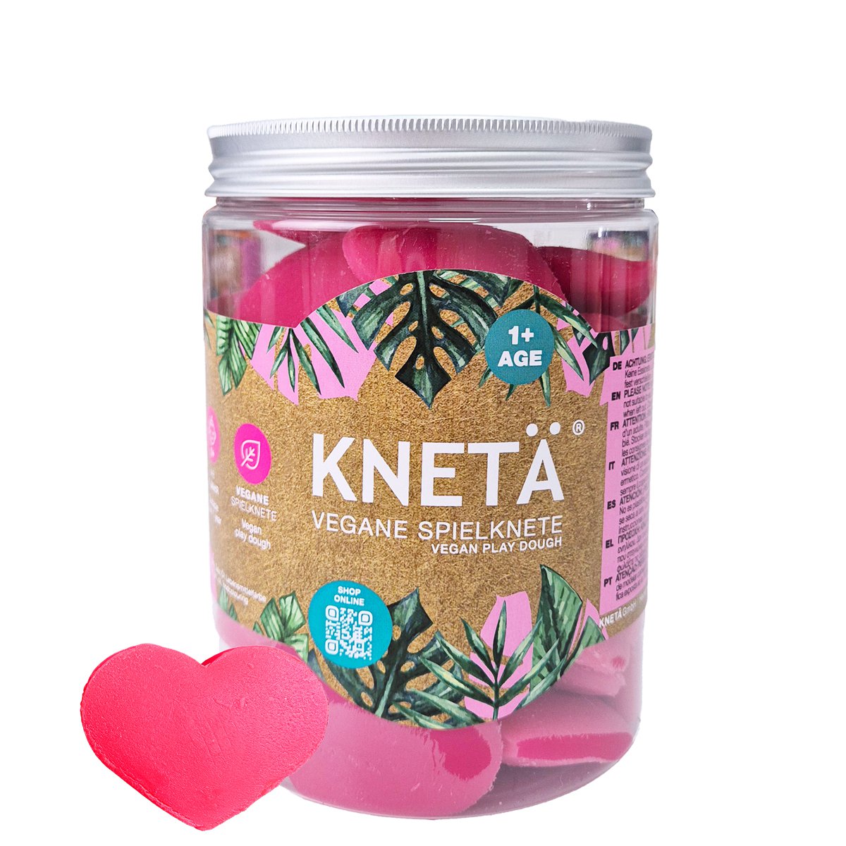 Knetä Speelklei - Hartvormig Roze