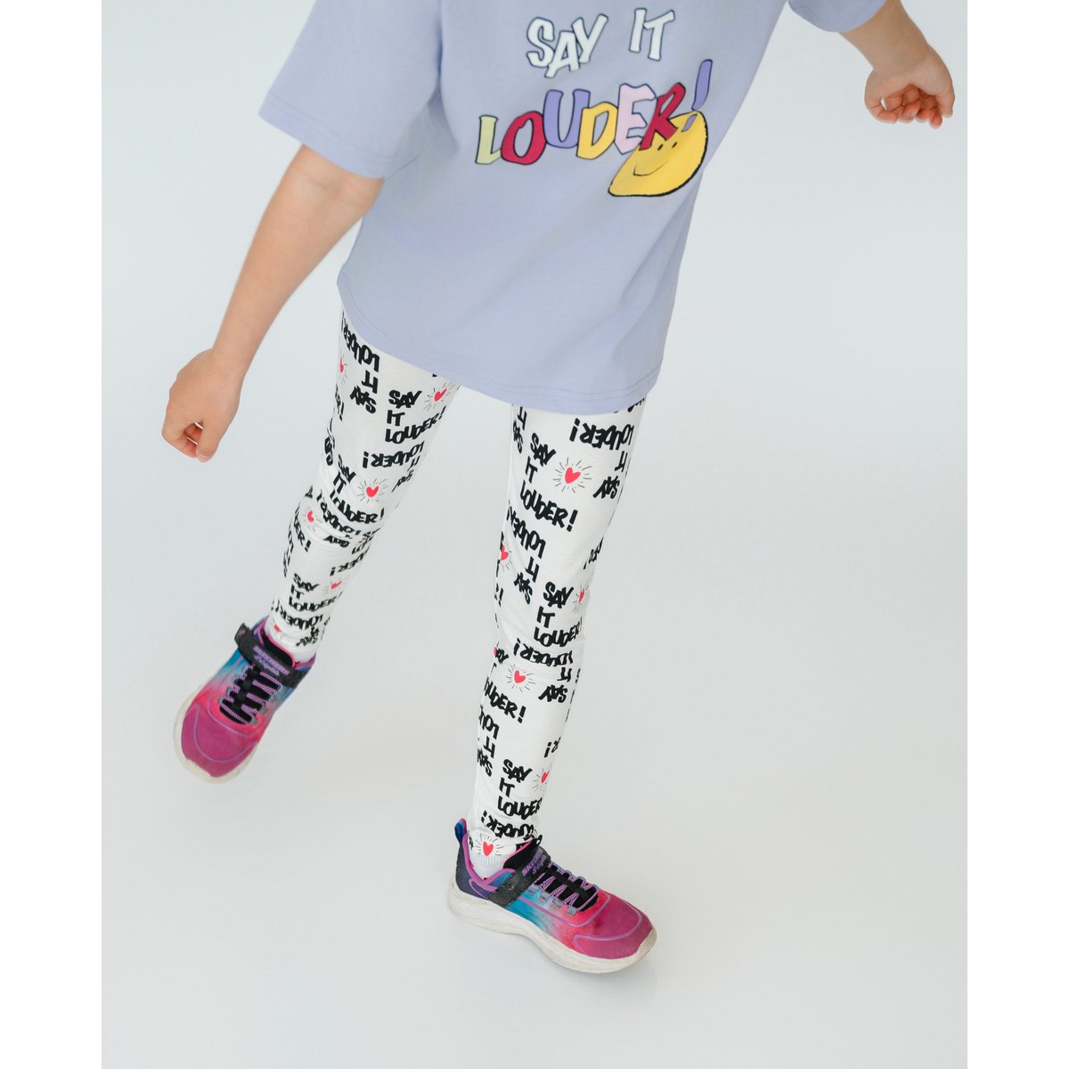Lea luxe - Legging naturen hvid