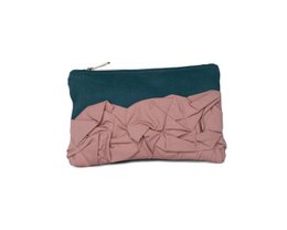 Boho makeuptaske med flæser
