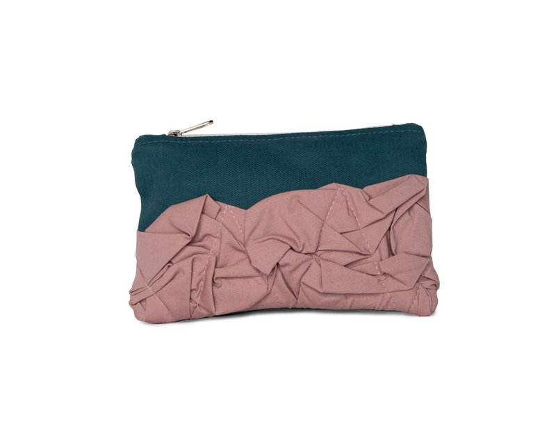Boho makeuptaske med flæser