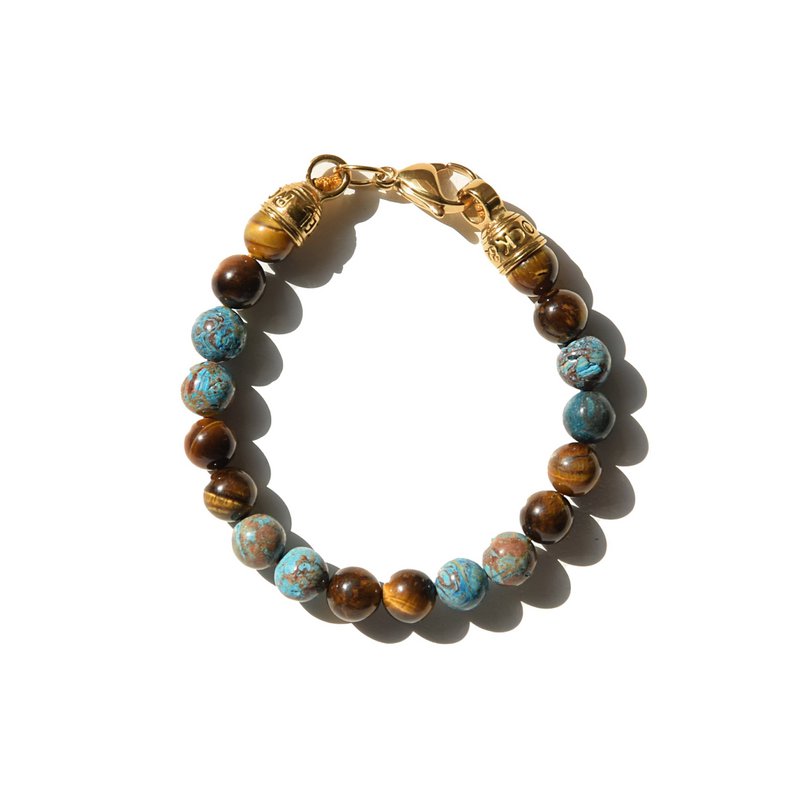 Armband TURQUOISE BLUE GOLD